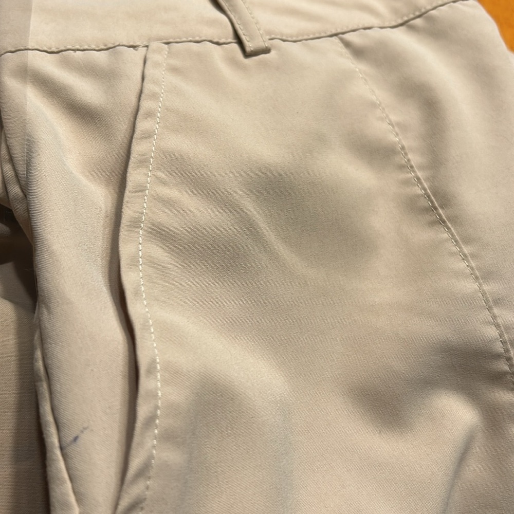SHEIN EZwear Khaki High Waisted Cargo Pocket Jogger Pants Women’s Size Large - Picture 11 of 11